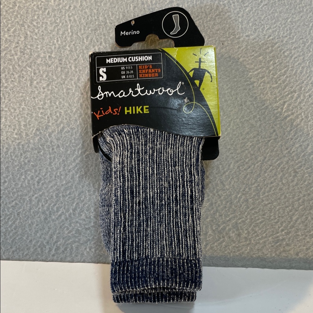 Smartwool Kids Wool Blend Hike Socks NEW! Size 9-11.5